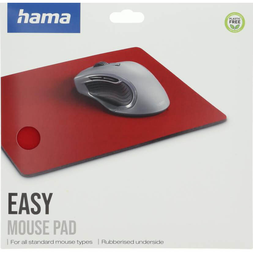 HAMA Mouse Pad Easy Red