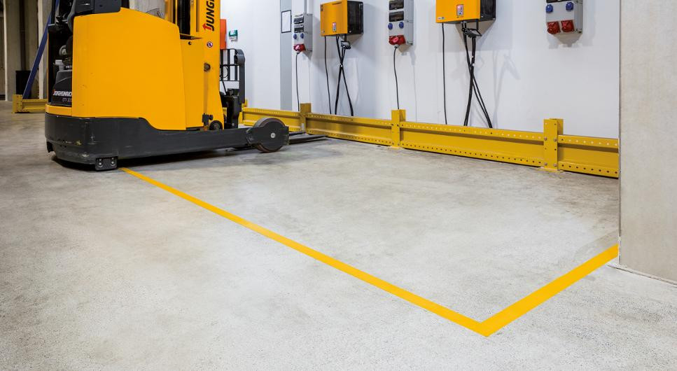 Gulvtape Duraline 50Mmx30M Gul Permanent