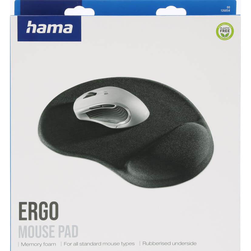 HAMA Ergo Mouse Pad Black