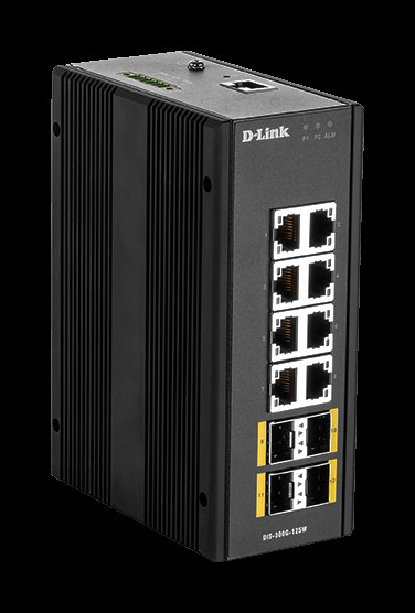 BildeD-LINK 12 Port L2 Industrial Gigabit Managed Switch