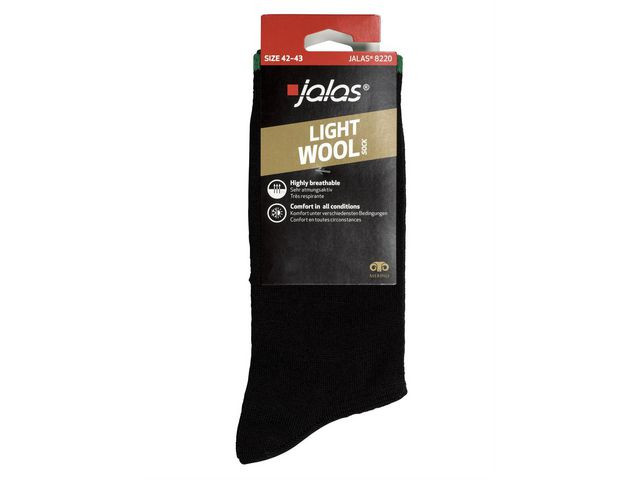 Ullsokk Jalas 8220 46-47 Sort (6 par)