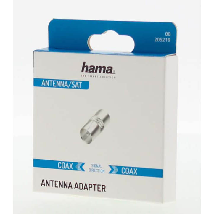 HAMA Adapter Antenna Coax 2x Plug