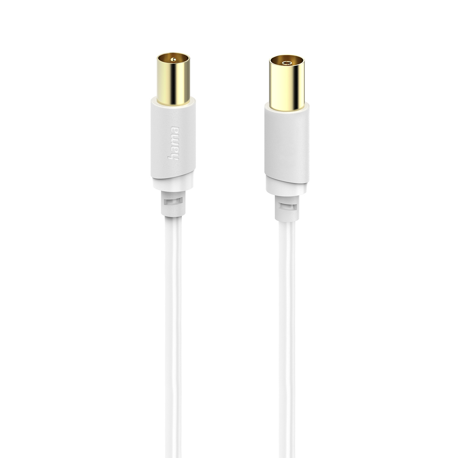 HAMA Cable Antenna 120dB White 5.0m