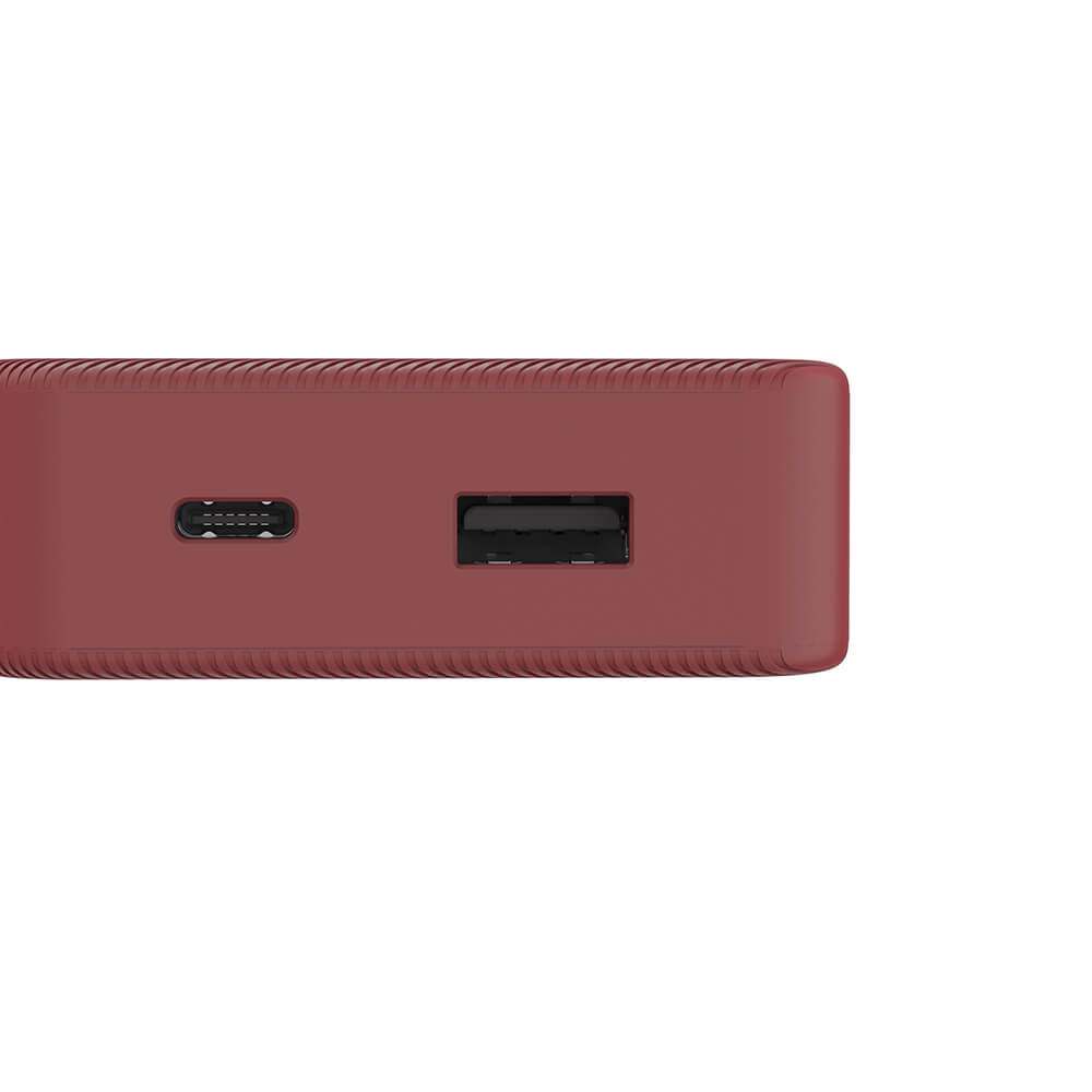 HAMA Powerbank Colour 10 10000mAh USB-C+USB-A Red