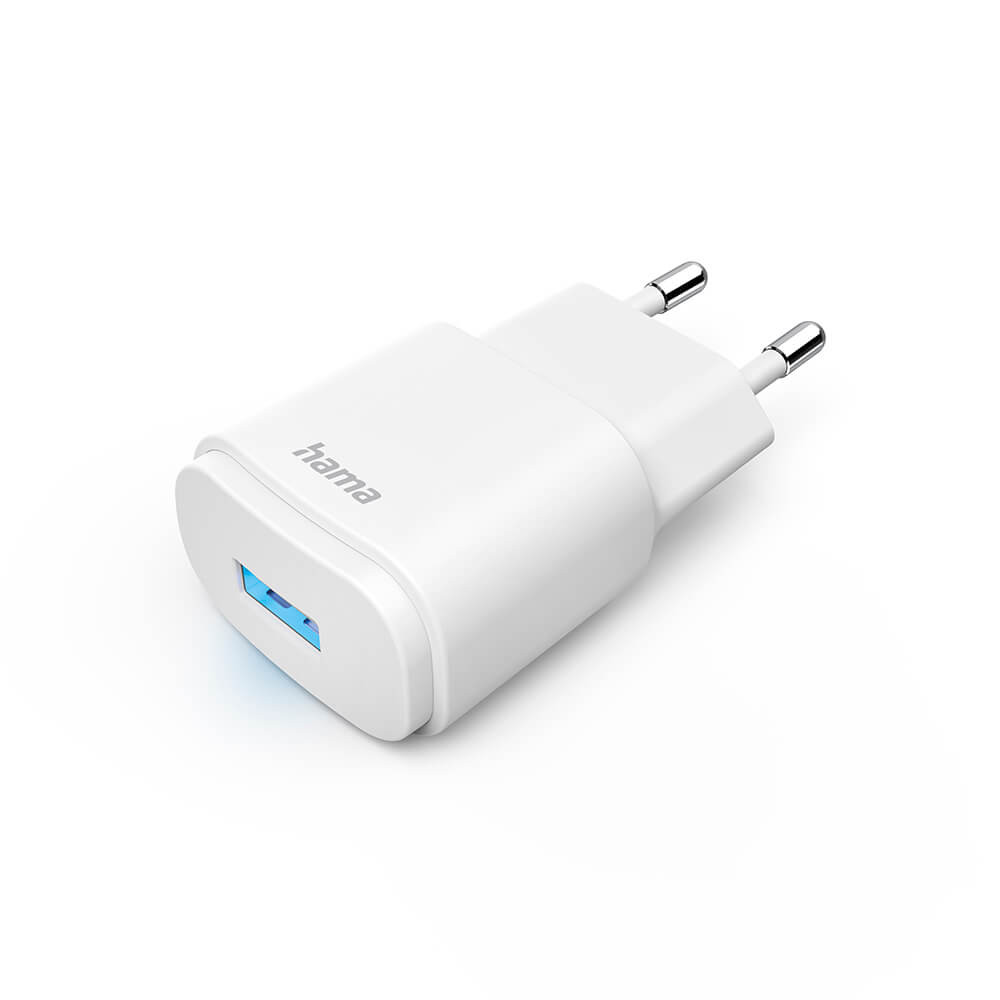 HAMA Charger 1xUSB-A 6W White