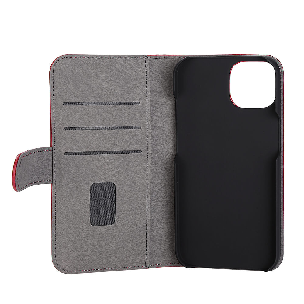 GEAR Classic Wallet 3 card iPhone 13/14/15 Red