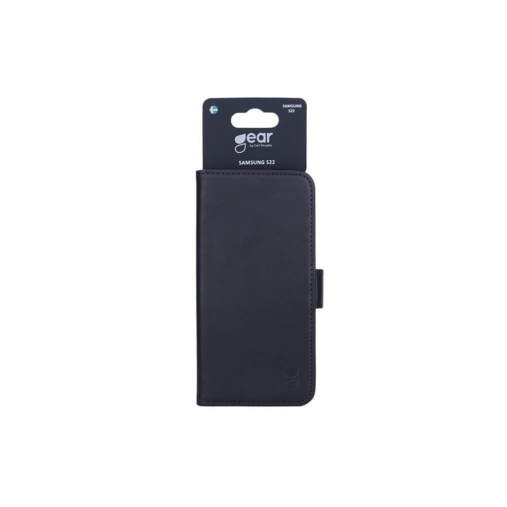 GEAR Lommebokveske Svart Samsung S22