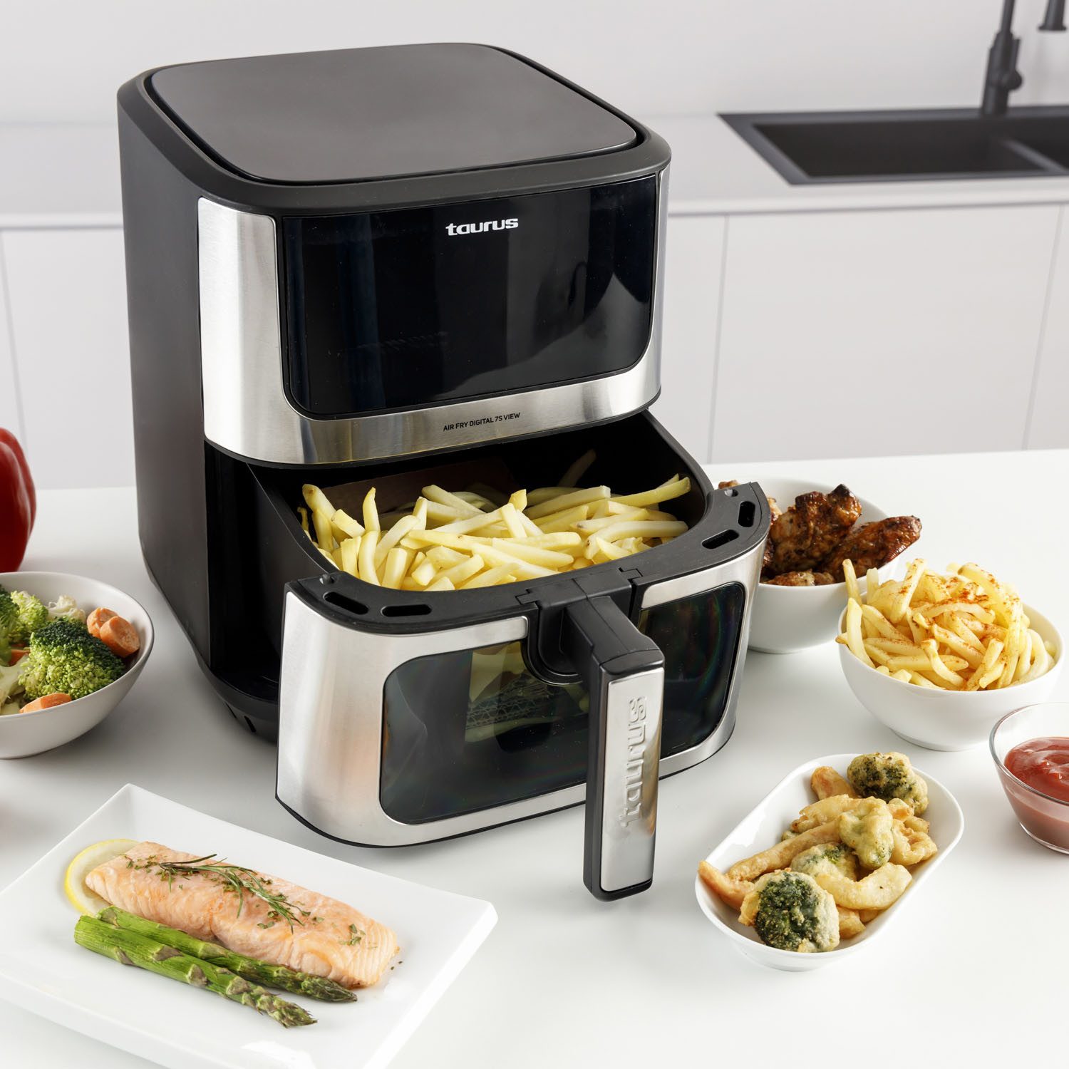TAURUS Air Fryer Digital 7S View