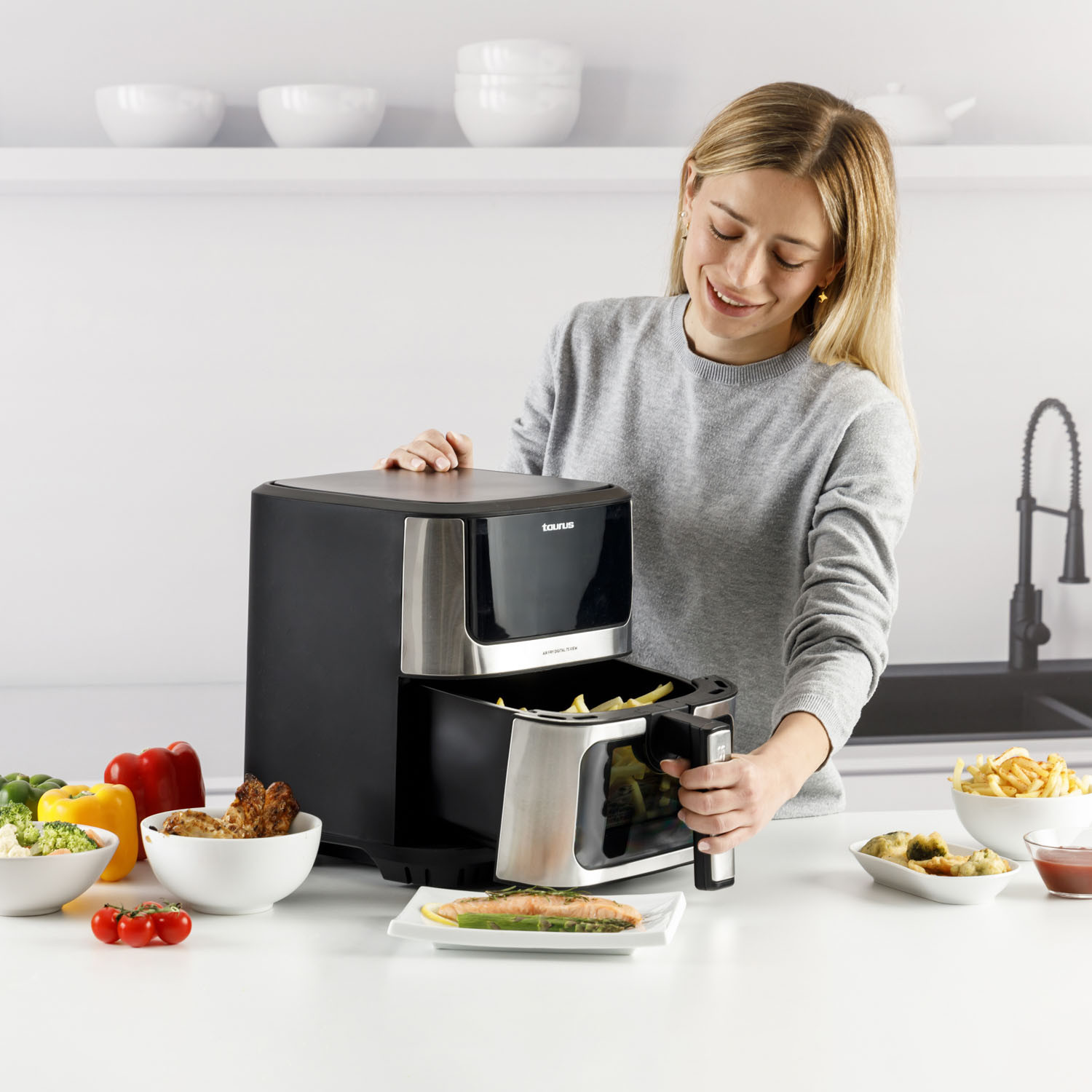 TAURUS Air Fryer Digital 7S View