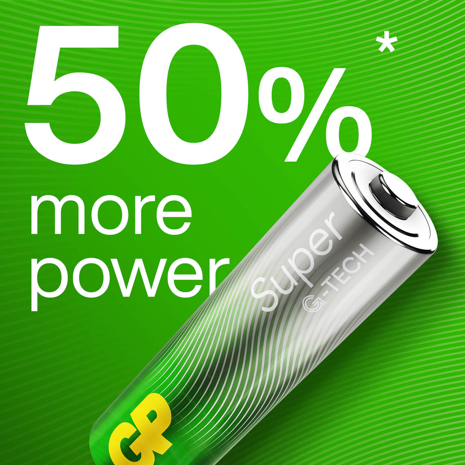 GP Super Alkaline Battery AAA LR03 4-pack