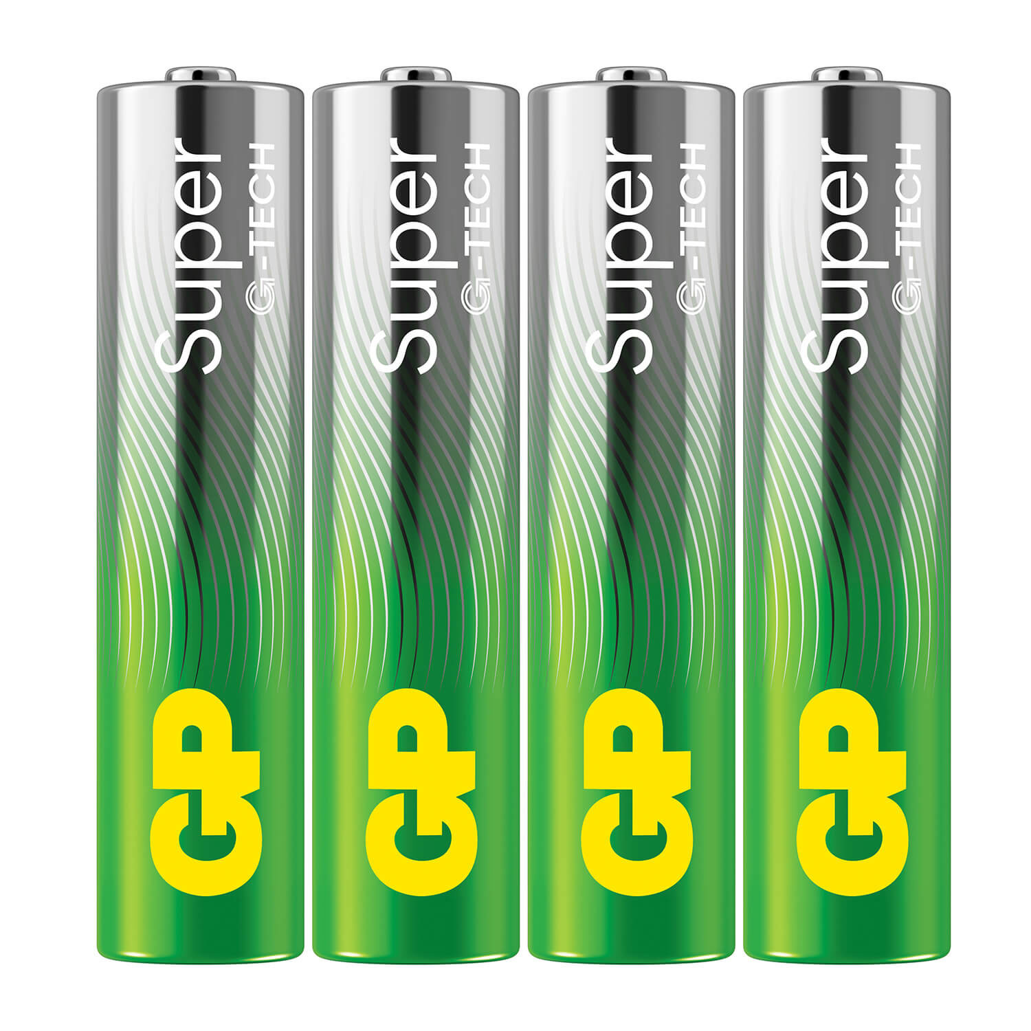 GP Super Alkaline Battery AAA LR03 4-pack