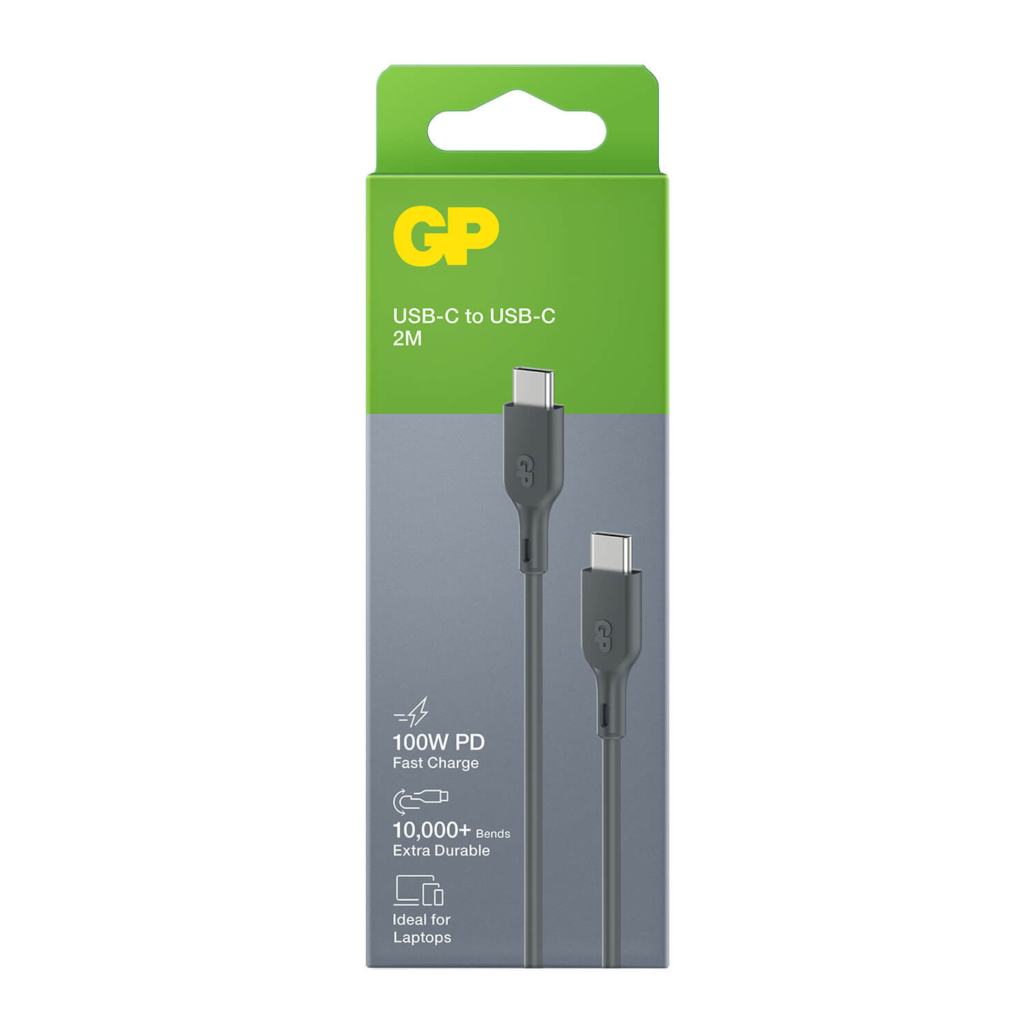 GP Cable USB-C to USB-C 100W CC2P 2m