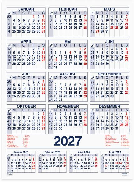 BildePlakatkalender Grieg 2027 59X80 Cm