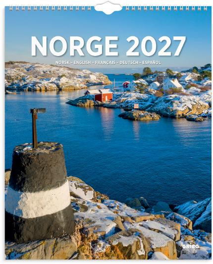 BildeBilledkalender Grieg 2027 Norge