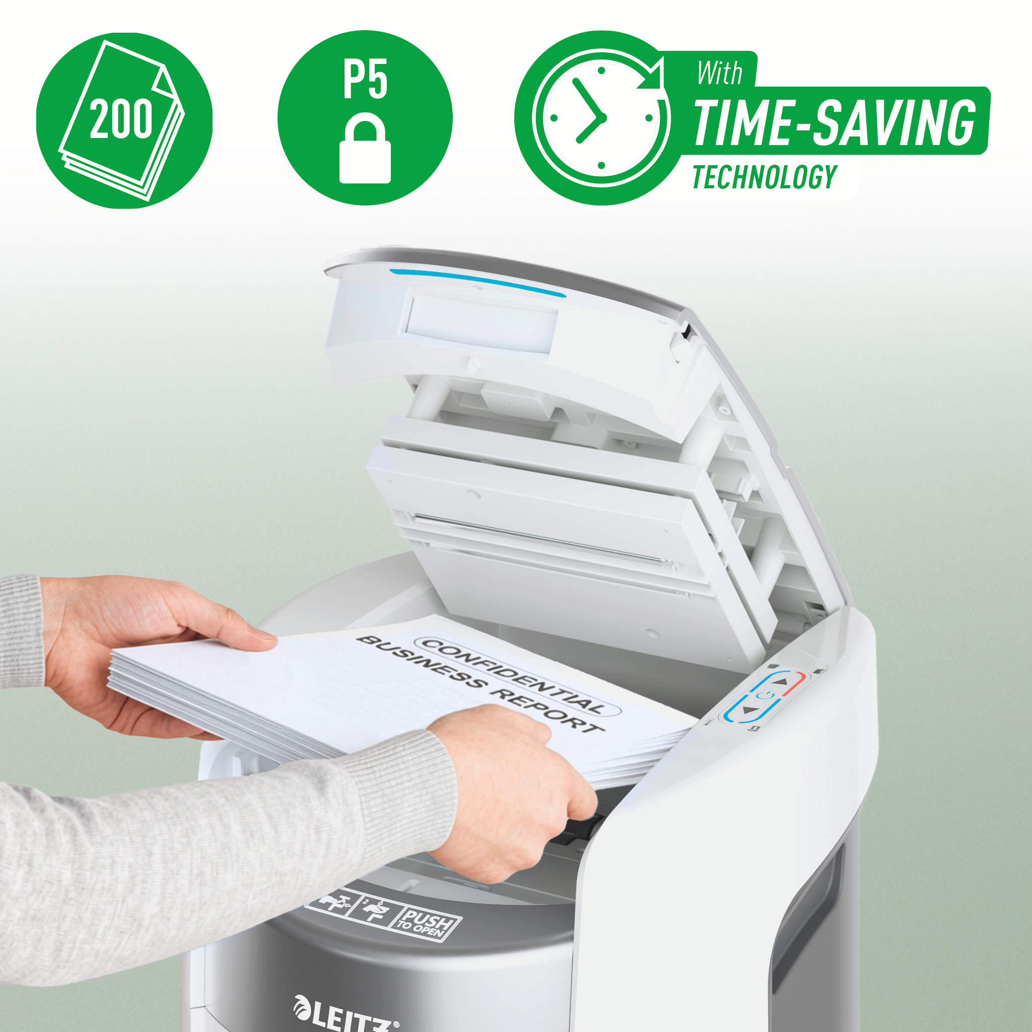 Makuleringsmas Leitz OptiMax Auto 200 P5