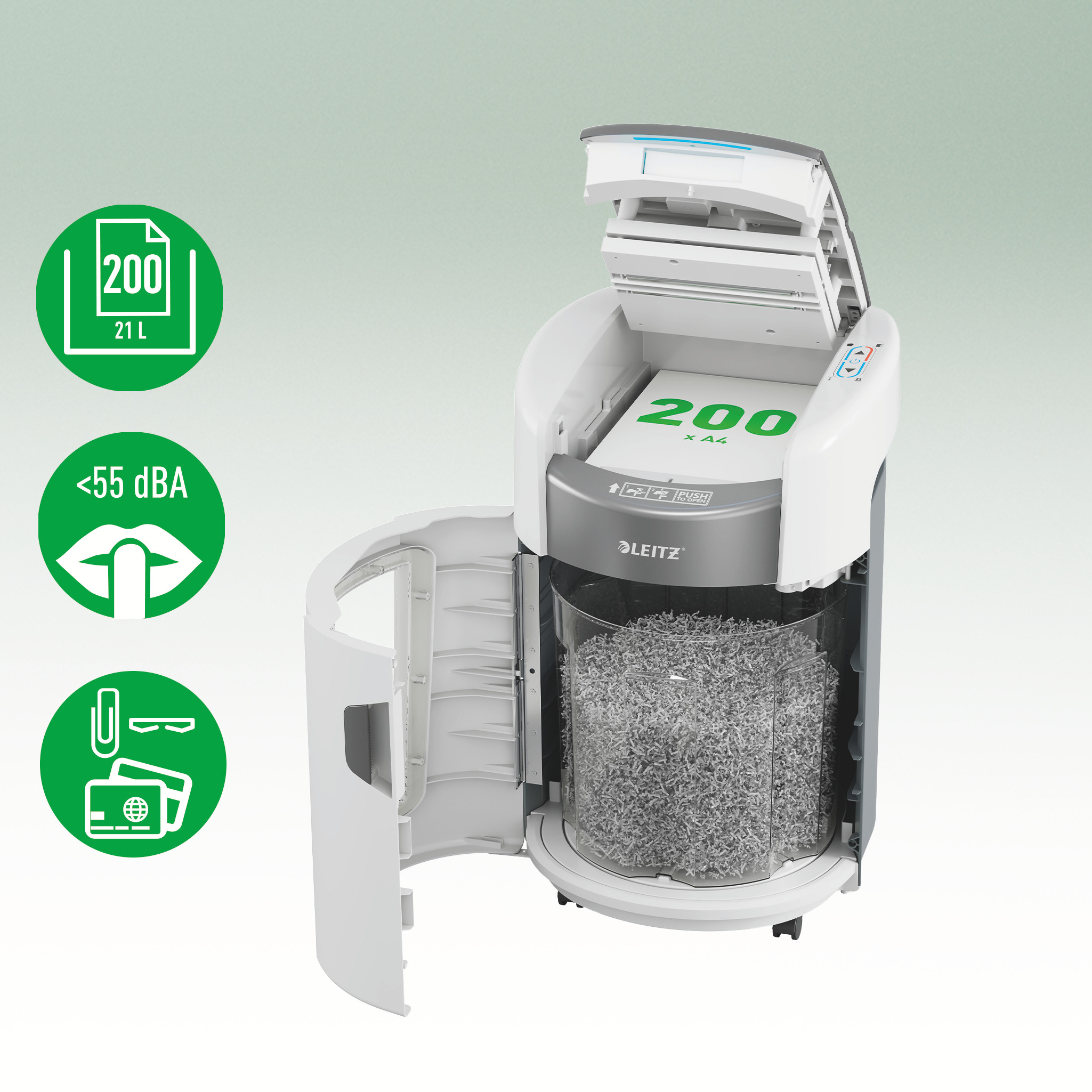 Makuleringsmas Leitz OptiMax Auto 200 P5