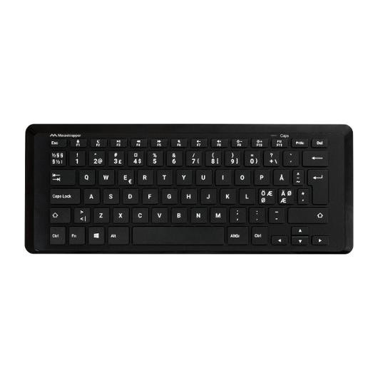 BildeMOUSETRAPPER Type Mini Wireless Keyboard, Black