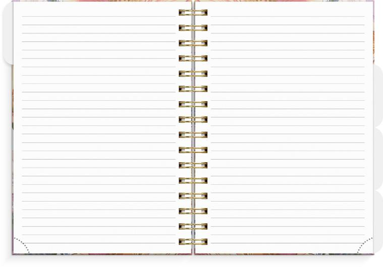 Organizer Og Notes Grieg A5 2027 Flower