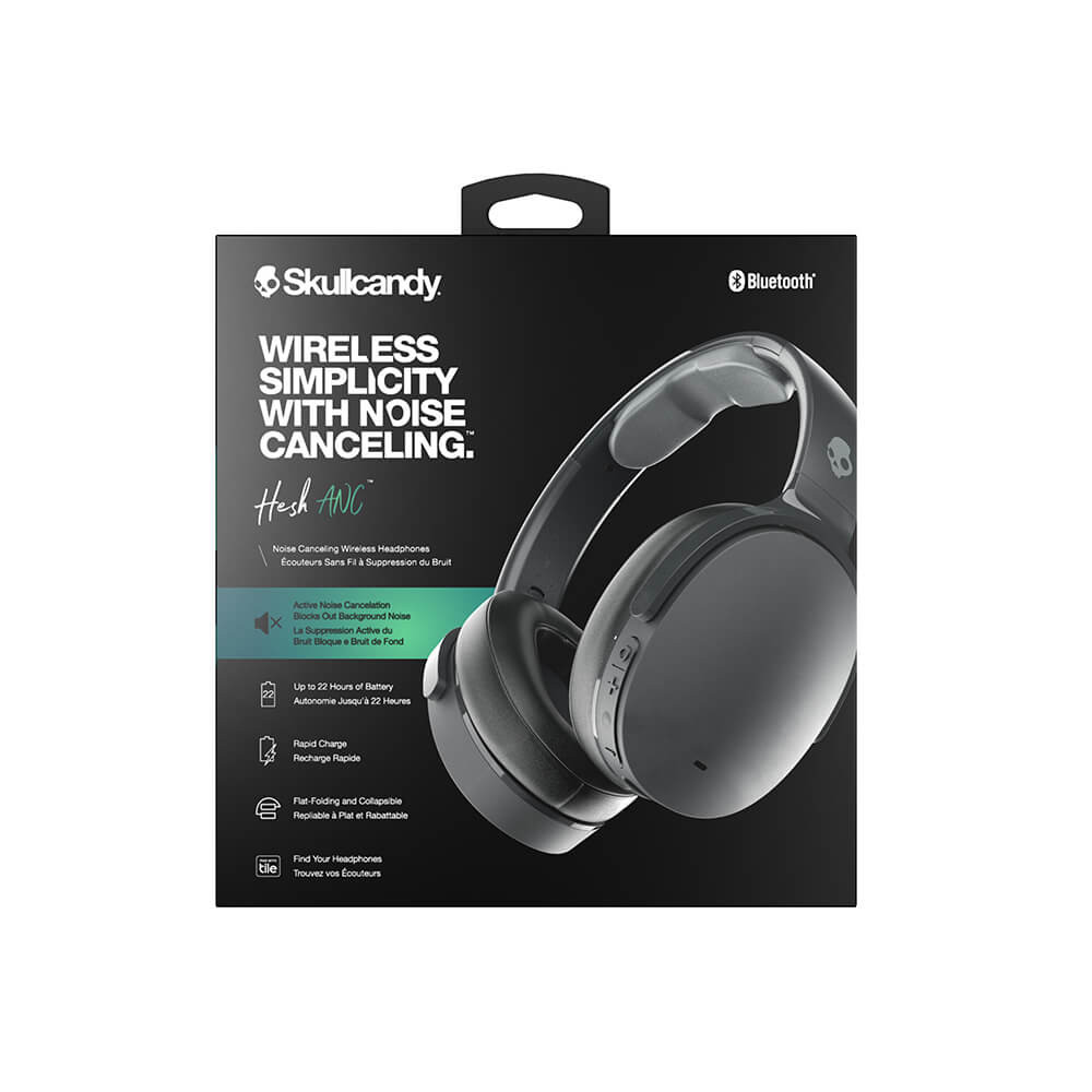 SKULLCANDY Hörlur Hesh ANC Over-Ear Trådlös Svart