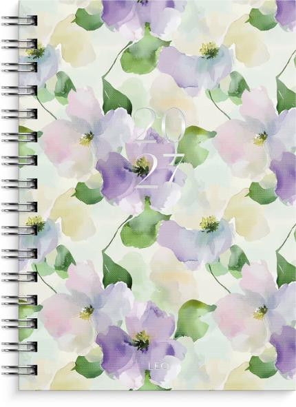 BildeKalender Grieg Leo A5 Spiral 2027 Fiol
