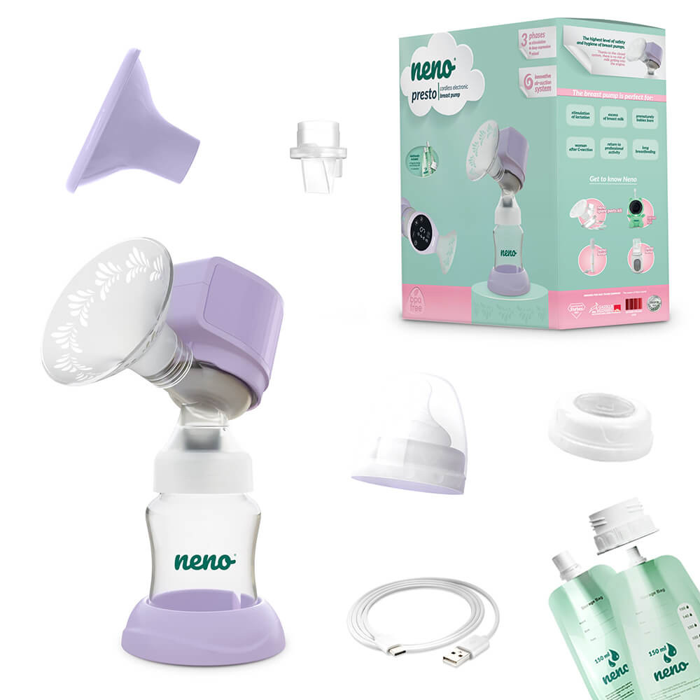 NENO Breast Pump Electric Presto Singel