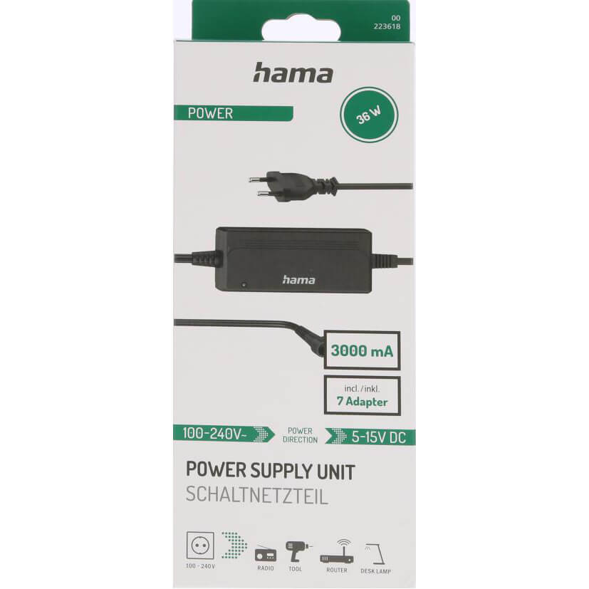 HAMA Power Supply Universal 3000mA 36W