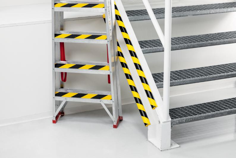 Kantbeskyttelse Durable E8R Gul/Sort