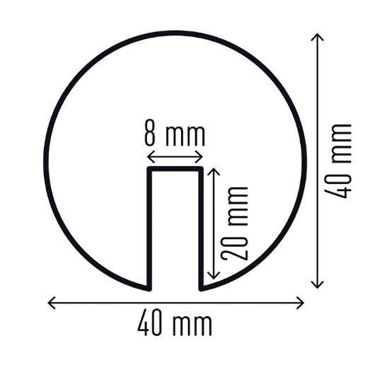 Kantbeskyttelse Durable E8R Gul/Sort