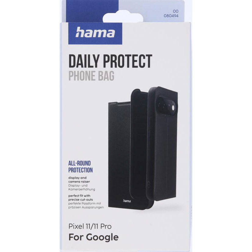HAMA Daily Protect Phone Bag Google Pixel 11/11 Pro Black