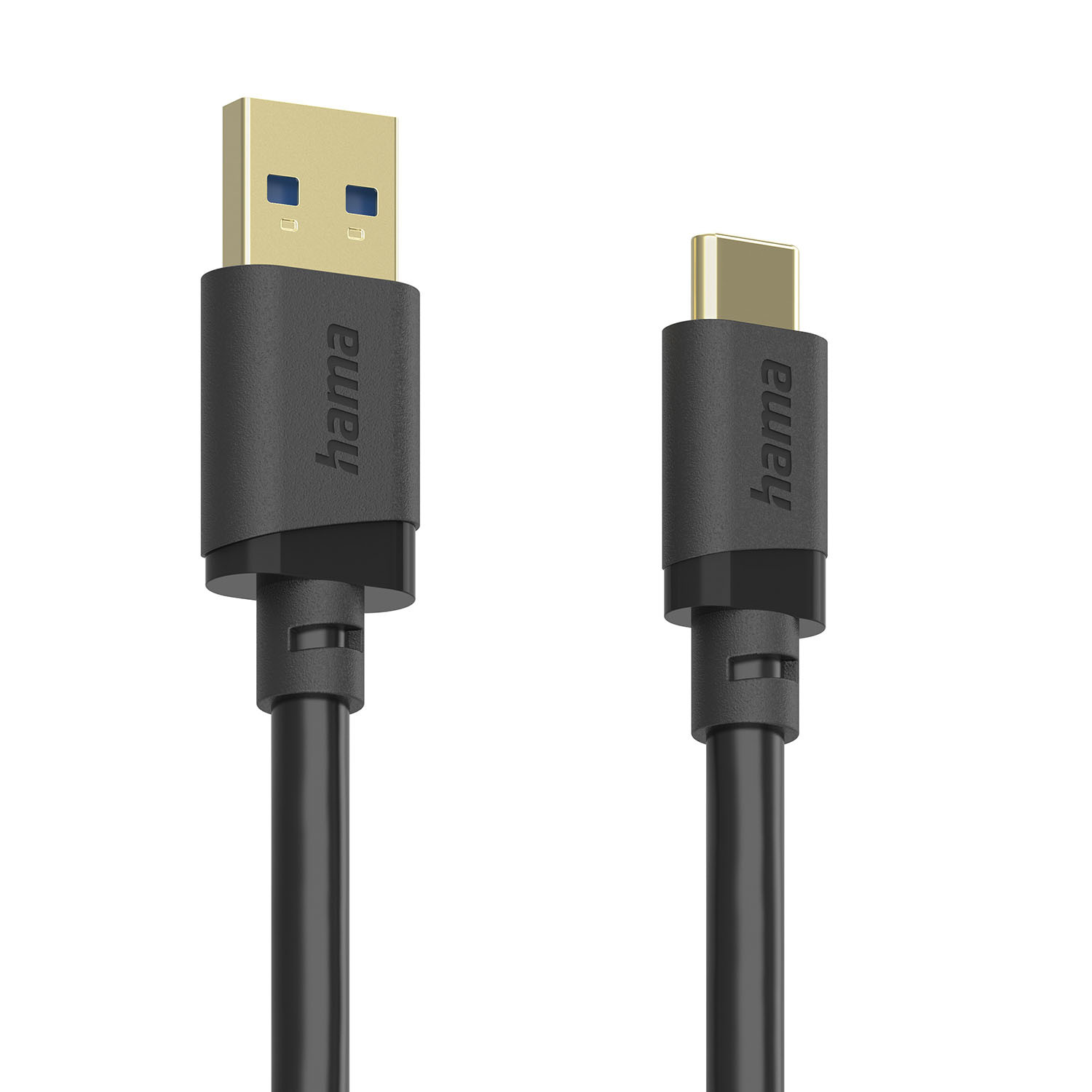 HAMA Cable USB-C - USB-A USB 3.2 5 Gbit/s 1.5m Black