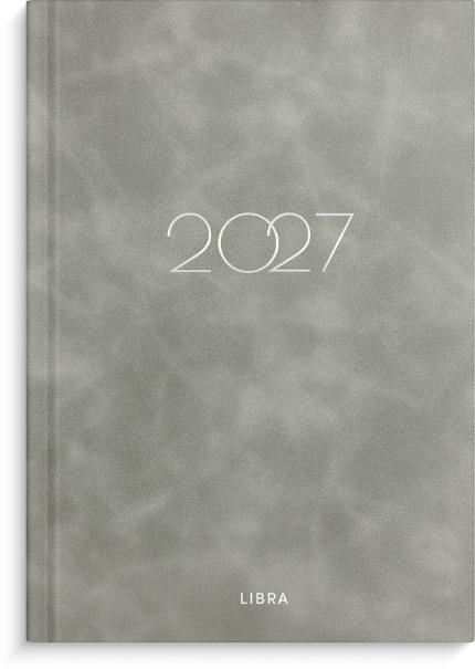 BildeDagbok Grieg Libra Colore 2027 Grå