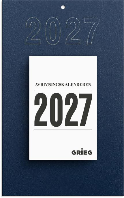 BildeAvrivningskalender Grieg 27 Med. M/Plate