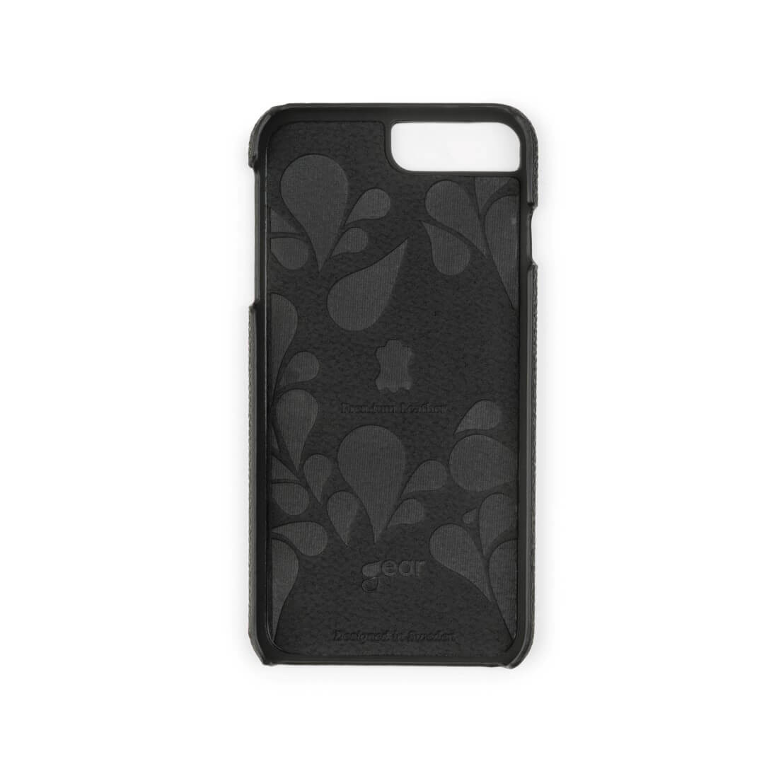 ONSALA COLLECTION Mobildeksel Skinn Svart iPhone 6/7/8 Plus