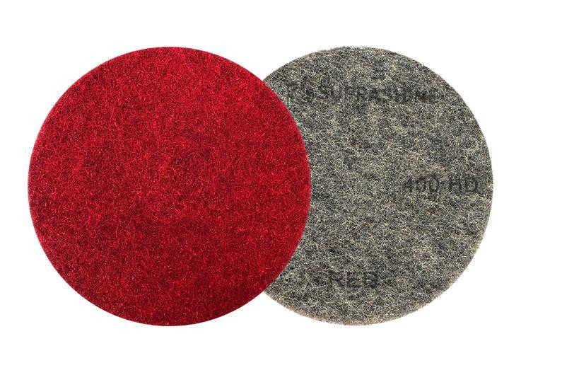 BildeGulvpad Suprashine Hd 400 Grit 17"Rød (2 stk)