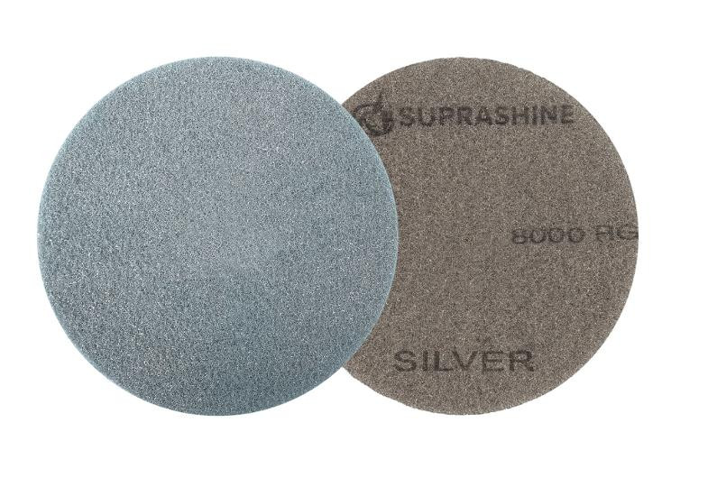 BildeGulvpad Suprashine 8000 Grit 11" Sølv (2 stk)