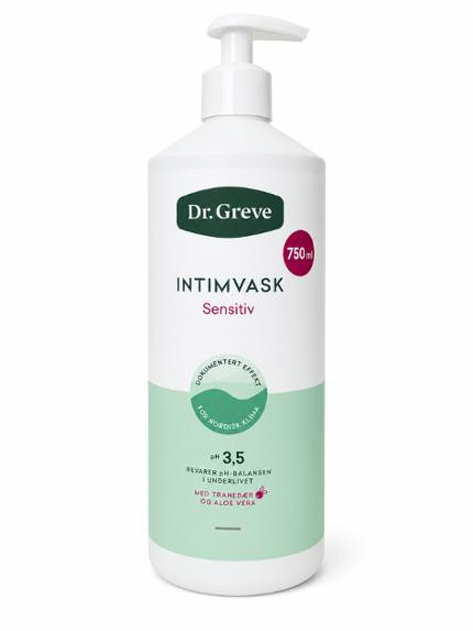 BildeIntimvask Dr.greve Sensitiv M/P 0,75L