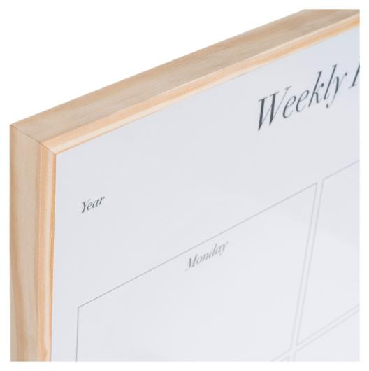Whiteboard Bi-Office 58,5X38,5Cm Ukeplan