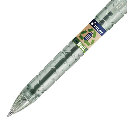 Kulepenn Pilot B2P Ecoball 1,0 Blå (10 stk)