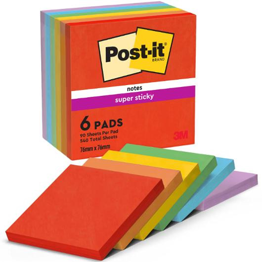 Post-it SS-Notes 76x76 Playful (6)
