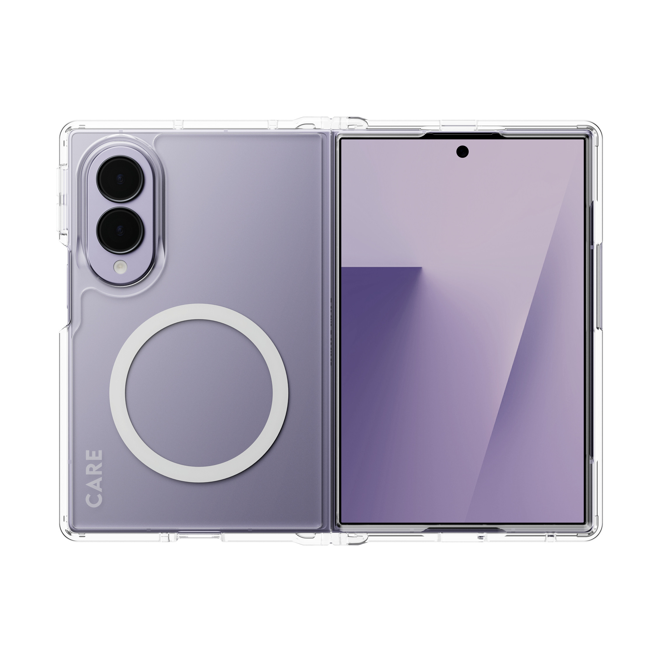 BildeCARE Urban Combat Case Transparent Samsung Fold 8