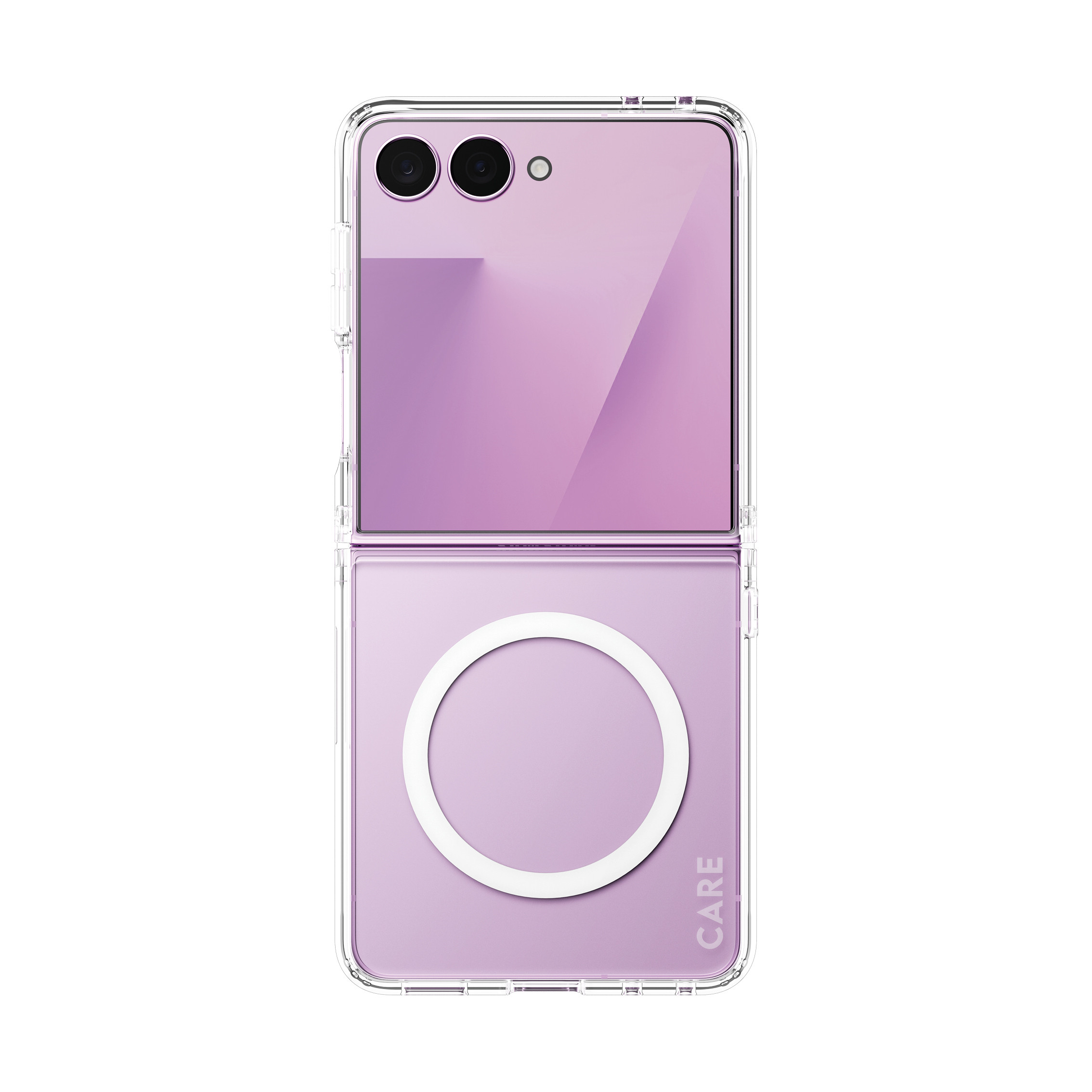 BildeCARE Urban Combat Case Transparent Samsung Galaxy Flip 8