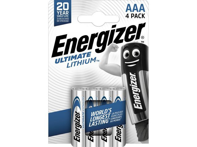BildeEnergizer Ultimate Lithium AAA (4-pack)