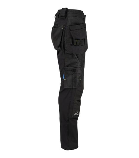 Bukse Projob Håndverk 5564 Dame C46 Sort