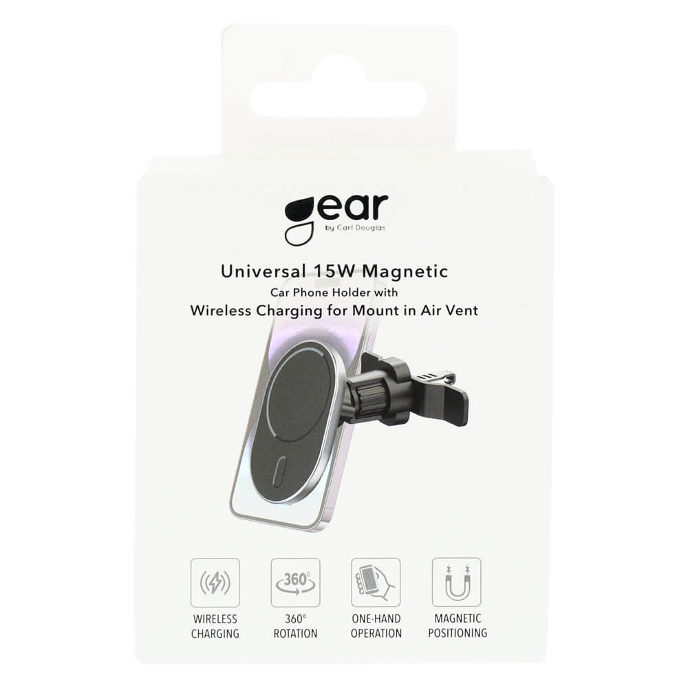 GEAR MagSerie Car Phone Holder Ariwent MagSafe Charge 15W Wireless
