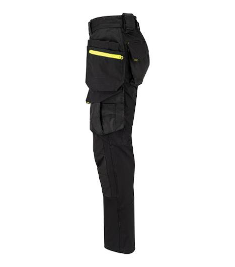 Bukse Projob Håndverk 5564 Dame C38 Sort