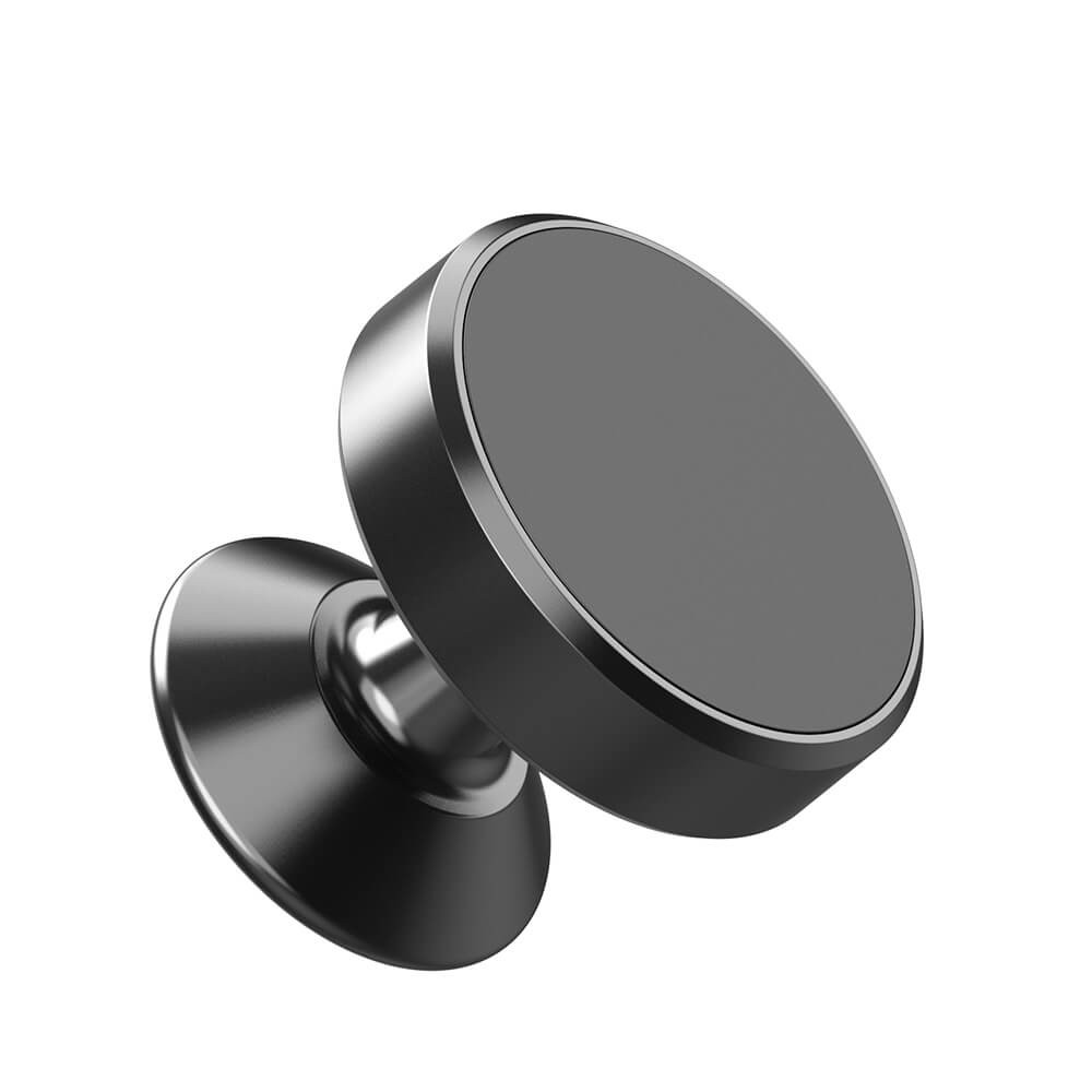 GEAR Mobile Holder Magnetic Black Puck with self-adhesive tape