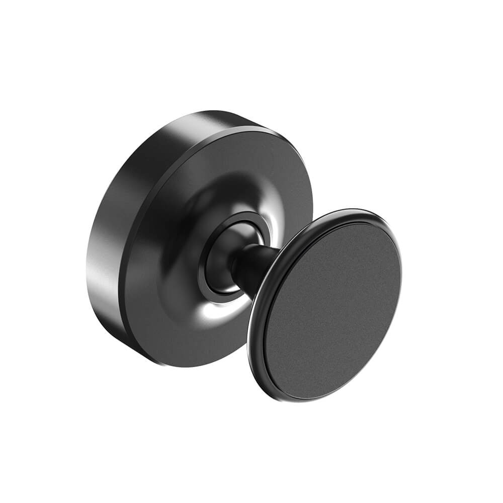 GEAR Mobile Holder Magnetic Black Puck with self-adhesive tape