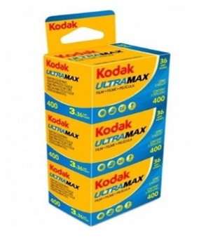 BildeKODAK ULTRAMAX 400 135-36 3-pack (Hangable)