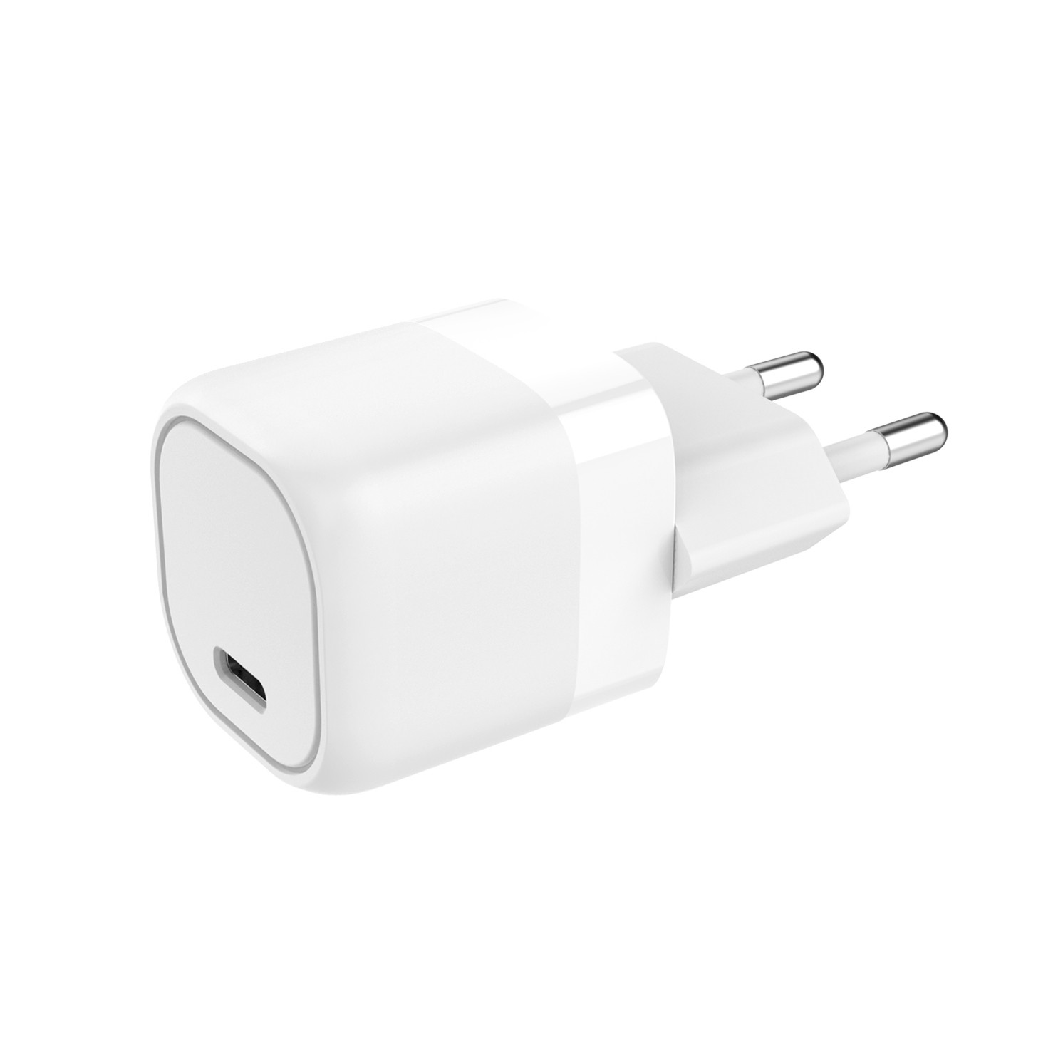 GEAR Charger 220V 1xUSB-C PD/PPS 25W White