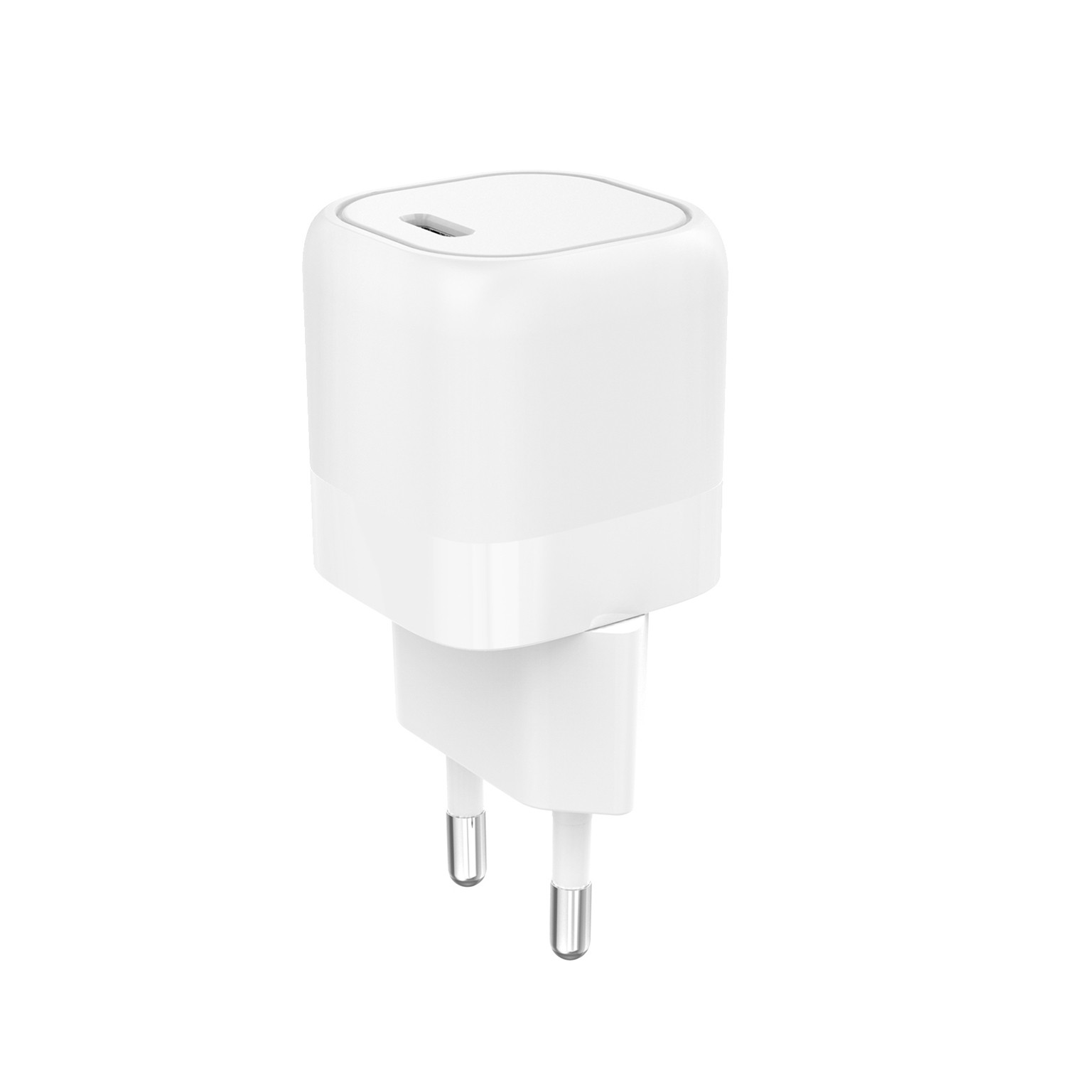 GEAR Charger 220V 1xUSB-C PD/PPS 25W White